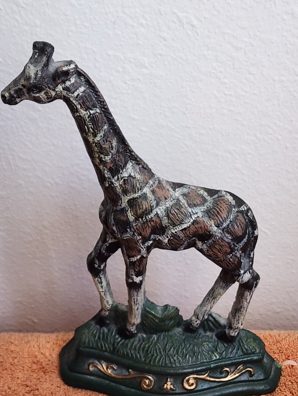 Giraffe Cast Iron Door